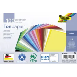 folia Tonpapier DIN A5 130 g/m2