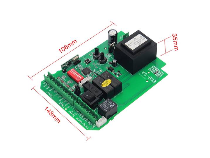 Carte de commande 220V/110V pour moteur de porte coulissante, carte de commande pour ouvre-porte coulissante