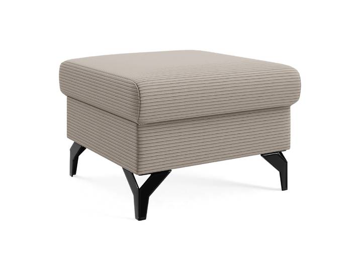 Hocker Classica-8011, Johann Jakob, cord taupe, Textil