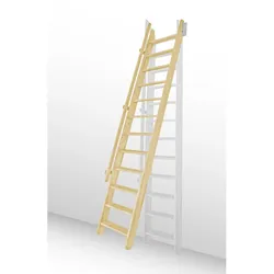 Minka Raumspartreppe Wangentreppe Flexiblo Holztreppe, Fichte