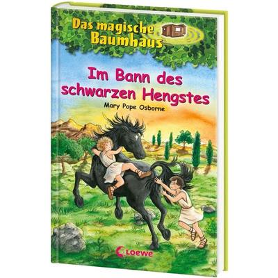 Im Bann des schwarzen Hengstes / Das magische Baumhaus Band 47, Gebundene Ausgabe von Mary Pope Osborne, Loewe