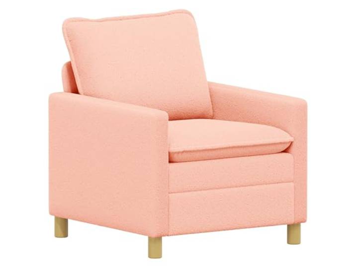 Makastle Sofa Couch Rosa 76 x 81 x 87,5 cm Stoff