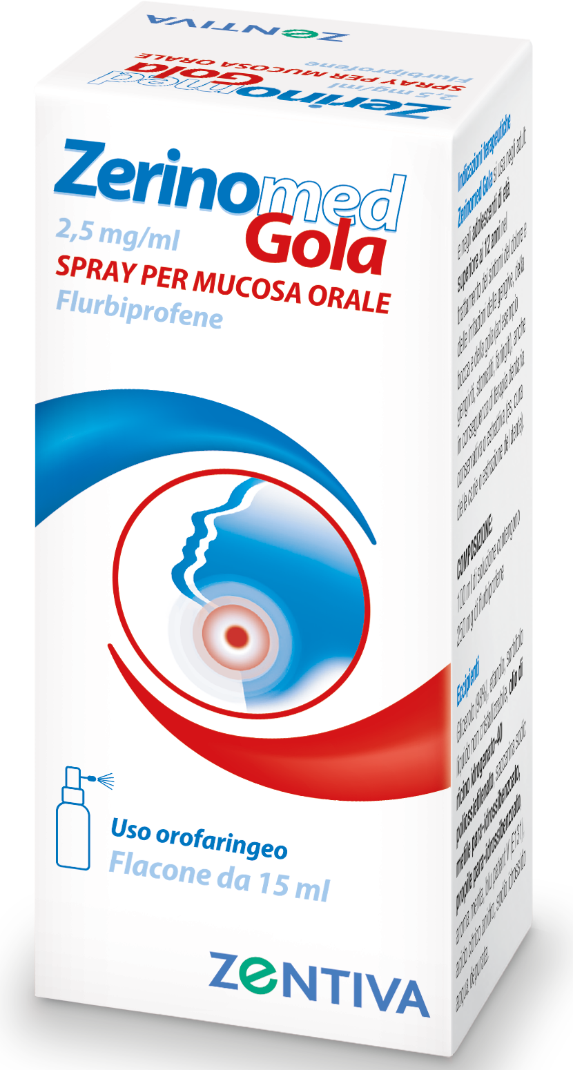 Zentiva Italia Flurbiprofene Eg*os Spray 15ml