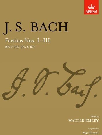 Walter Emery - Partitas I-III: BWV 825-827 (Signature Series (ABRSM)) - Preis vom 06.10.2026 07:26:00 h