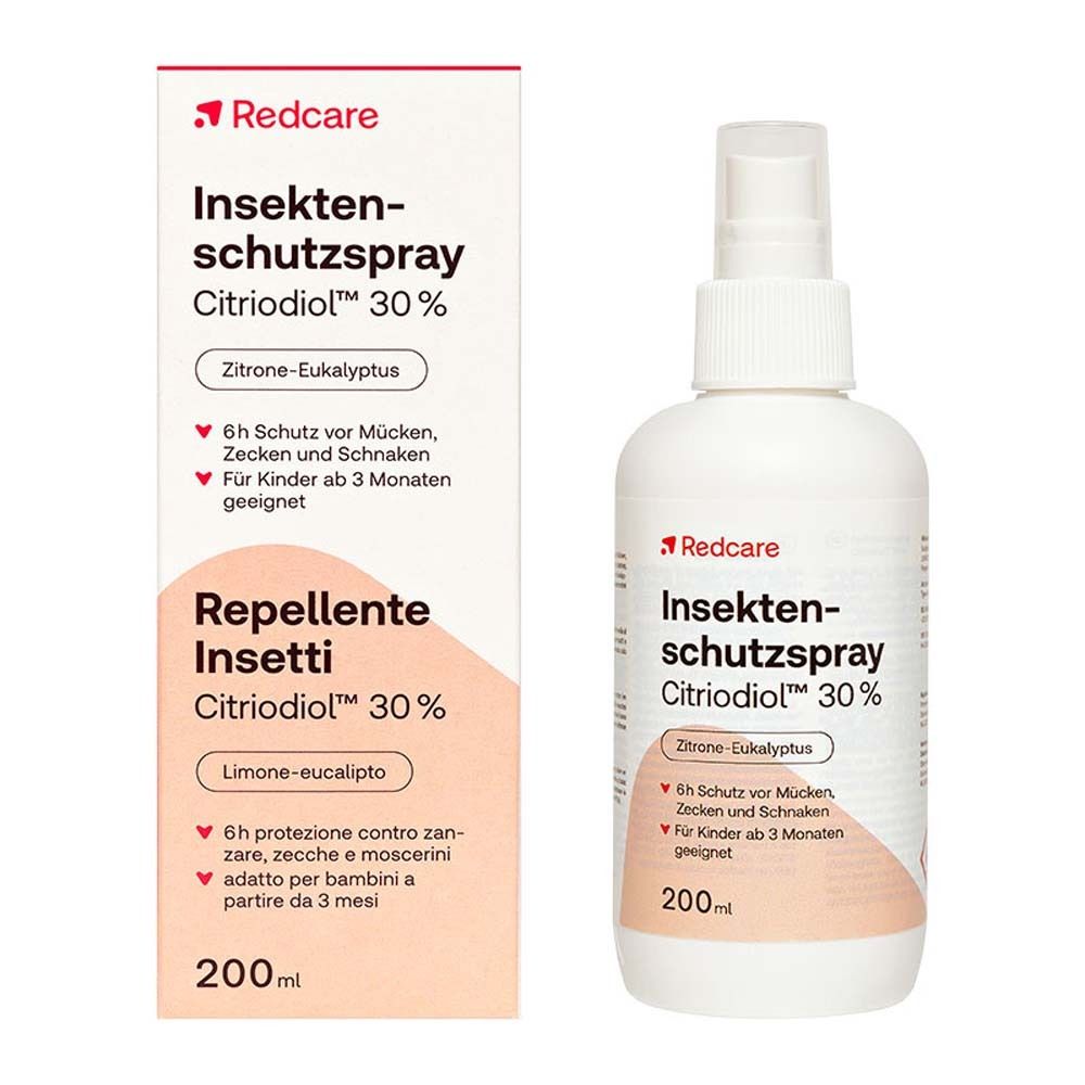 Redcare Insektenschutzspray Citriodiol 30% 200 ml Dosierspray