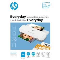 HP Laminierfolie DIN A4 80 micron glänzend 100 St. 9154