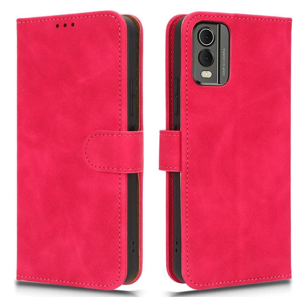 Cover-Discount Nokia C32 - Etui in Wildleder Optik rot (Nokia C32) (660137197E)