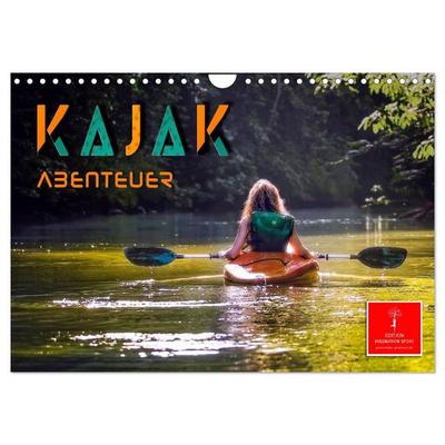 Kajak Abenteuer (Wandkalender 2027 DIN A4 quer), CALVENDO Monatskalender