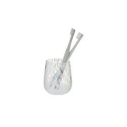 Jette Home Zahnbürstenhalter  Jette ¦ transparent/klar ¦ Glas ¦ Maße (cm): H: 9  Ø: 8.0
