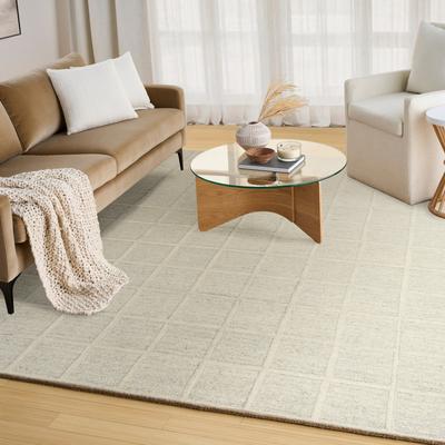 DKNY Pure Framework Indoor only Geometric Area Rug