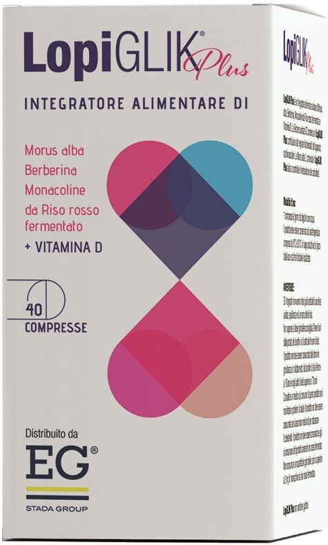 FARMACEUTICI DAMOR SpA EG Lopiglik Plus, 40 Compresse