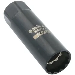 Bikeservice Steckschlüsseleinsatz Extra Thin 16 mm, Bi-Hex 12-kant