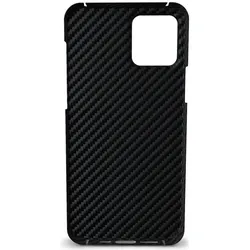 Epico Carbon Case (Apple iPhone 12 Pro Max), Smartphone Hülle, Schwarz