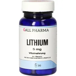 Lithium 5mg Gph Kapseln 30 ST