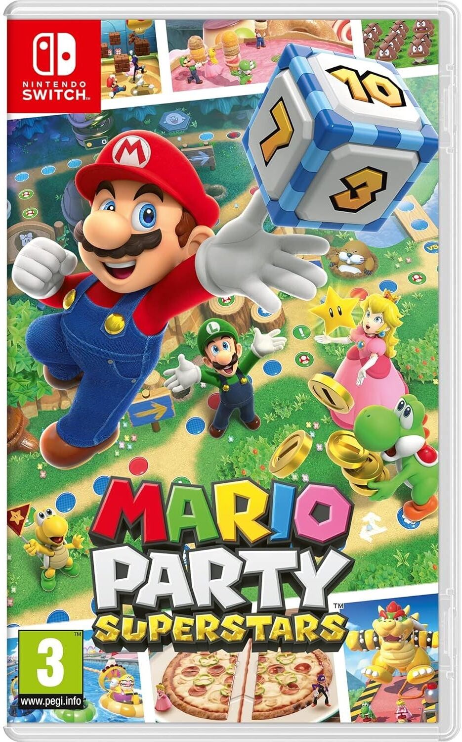 Mario Party Superstars - Nintendo Switch Game, Used - (Without Case)