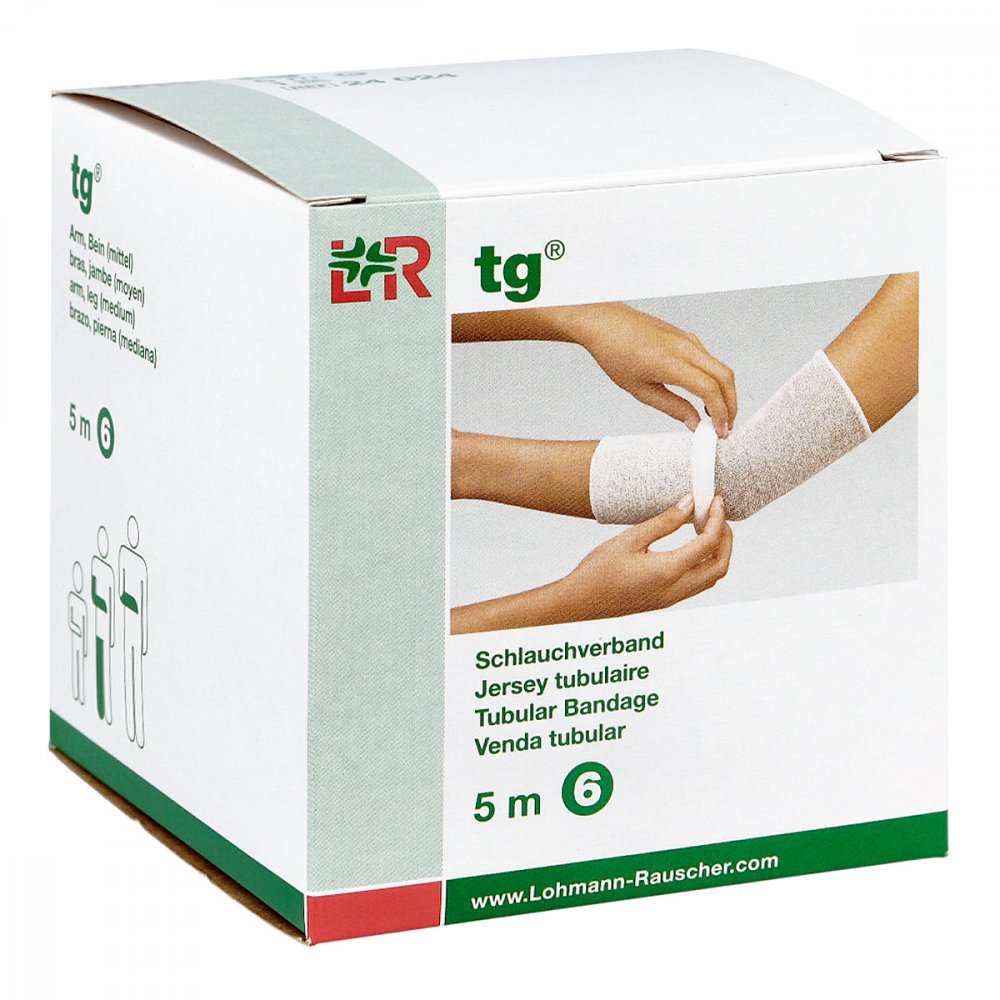 1001 Artikel Medical GmbH Tg Schlauchverband weiss 5 m Größe 6 24024 05893758