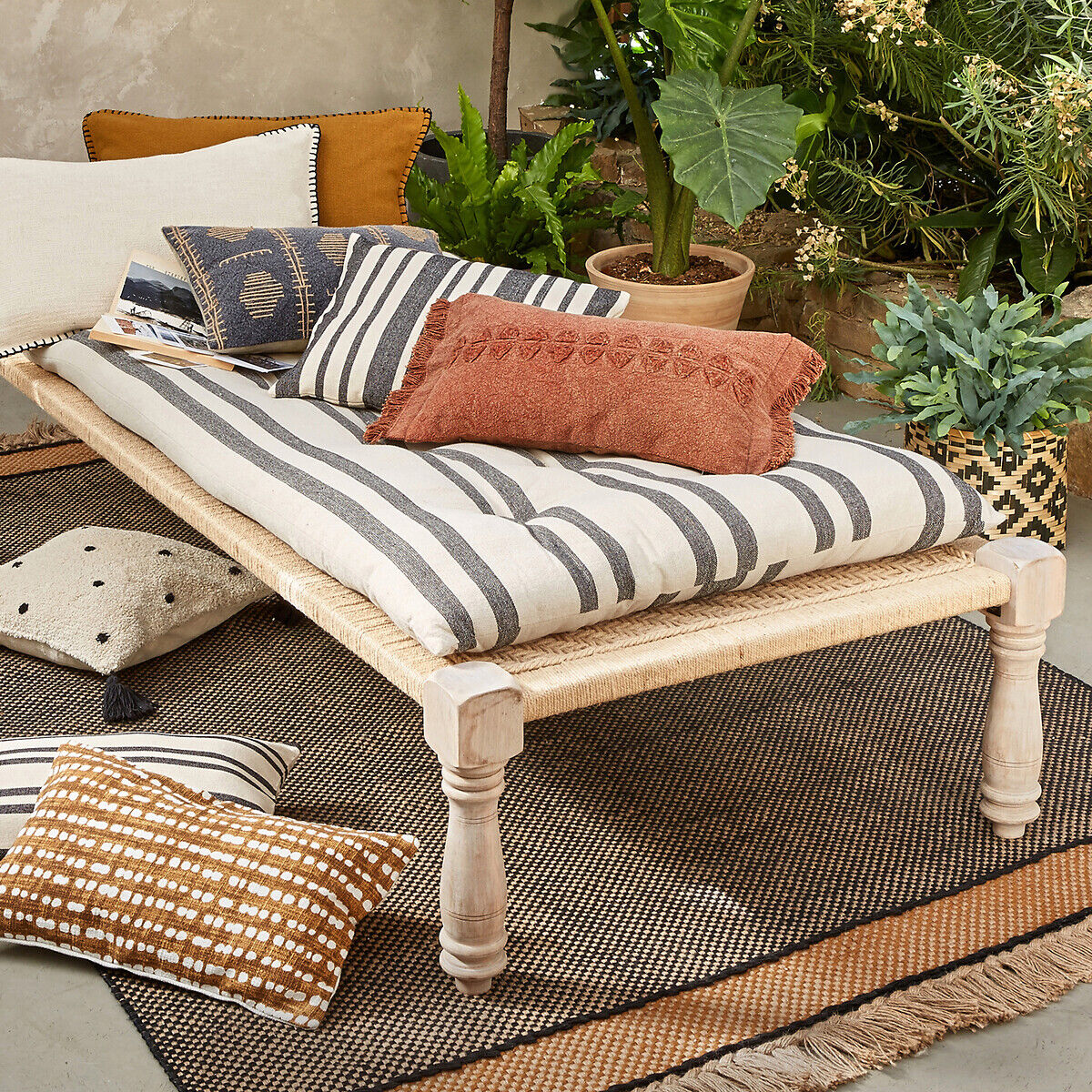 LA REDOUTE INTERIEURS Tapis en jute, Ajow