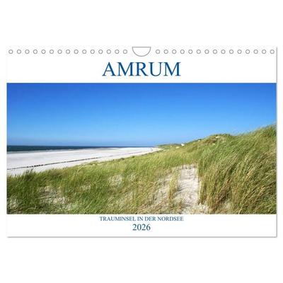 Amrum – Trauminsel in der Nordsee (Wandkalender 2026 DIN A4 quer), CALVENDO Monatskalender