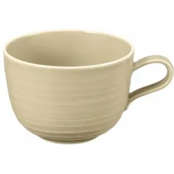 Seltmann, Tasse, Weiden Terra Sandbeige uni Milchkaffeeobertasse 0,38 l (400 ml, 6x)