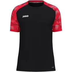 JAKO, Unisex, Sportshirt, T-Shirt Sonic (L), Rot, Schwarz, L