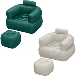 Luftsessel Comfi Cuber™ mit Fußhocker 107 x 99 x 80 cm, sortiert