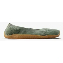 Vivobarefoot Asana Yin Ballerina Knit Womens - Dusty Green 40