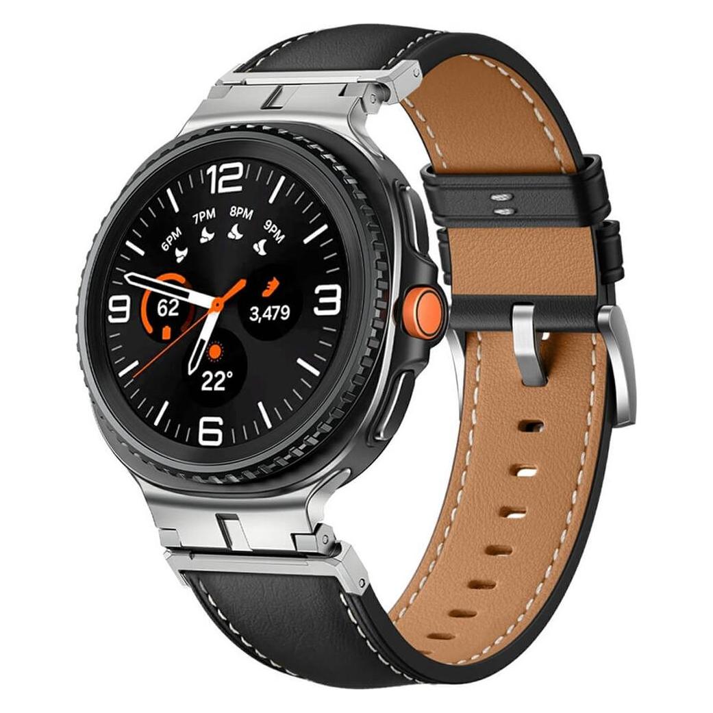 Cover-Discount Samsung Galaxy Watch 8 40mm / 44mm - Ersatzband Armband Leder (Echtes Leder) (69344033)