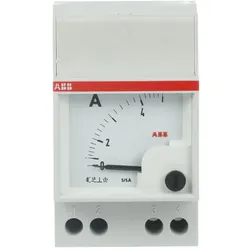 ABB AMT1/5 AMT1-5 Amperemeter analog Direktmessung, 5A, Wechselstrom 2CSM310030R1001 AMT15