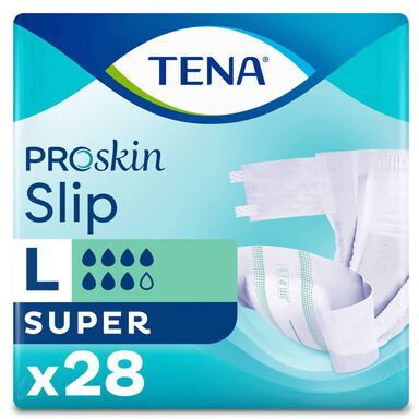 Tena Fraldas Incontinência Slip Super L 28 un