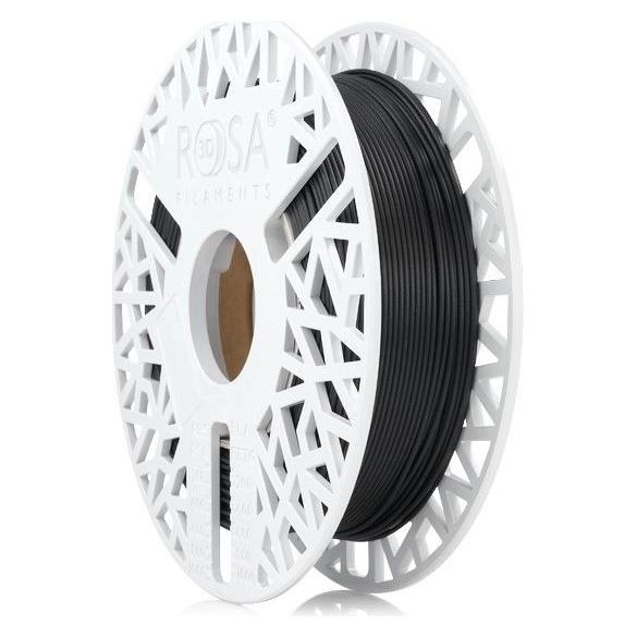 Rosa3D ROSA-PLAST Filament PETG CarbonLook 1,75mm 0,5kg - Carbon Black) (PETG, 745 g, 1.75 mm) (PETG-CARB-175-05-ROS)