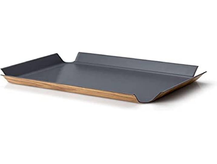 Continenta Tablett, grau, Continenta_2940, 54.5 x 40 x 1 cm