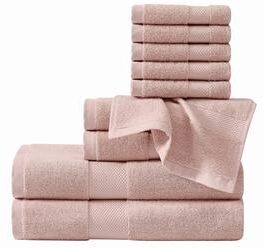 Cannon Luxe Turkish Cotton 10 Piece Towel Set