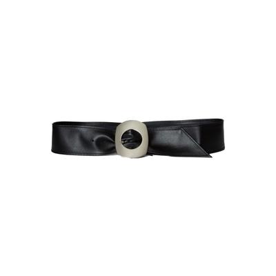 Ledergürtel BA98-COLOGNE "BA98-Cologne Ledergürtel", Damen, Gr. 75, schwarz, Obermaterial: 100% Lammleder LEL., uni, Gürtel Ledergürtel, mit dezenter Schließe