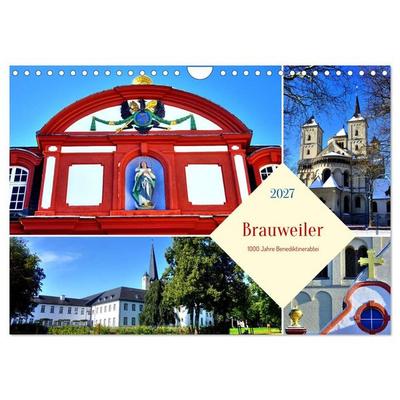 Brauweiler - 1000 Jahre Benediktinerabtei (Wandkalender 2027 DIN A4 quer), CALVENDO Monatskalender