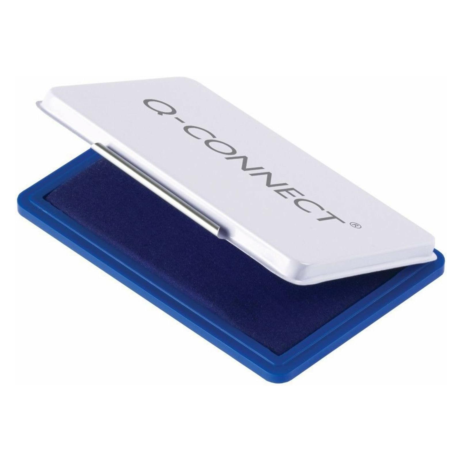 Q-Connect Metall-Stempelkissen Grösse 3 blau (KF16313)
