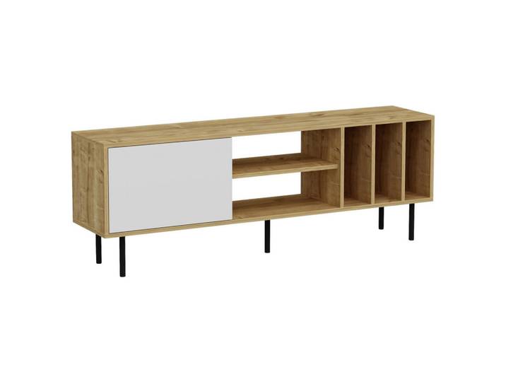 Lowboard, Braun, 160x57x35 cm, Holzwerkstoff, Wohnzimmer, Livetastic