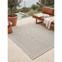 Flachgewebe-Teppich Pflegeleicht Beige 140x200 cm - ESERA   Kadima