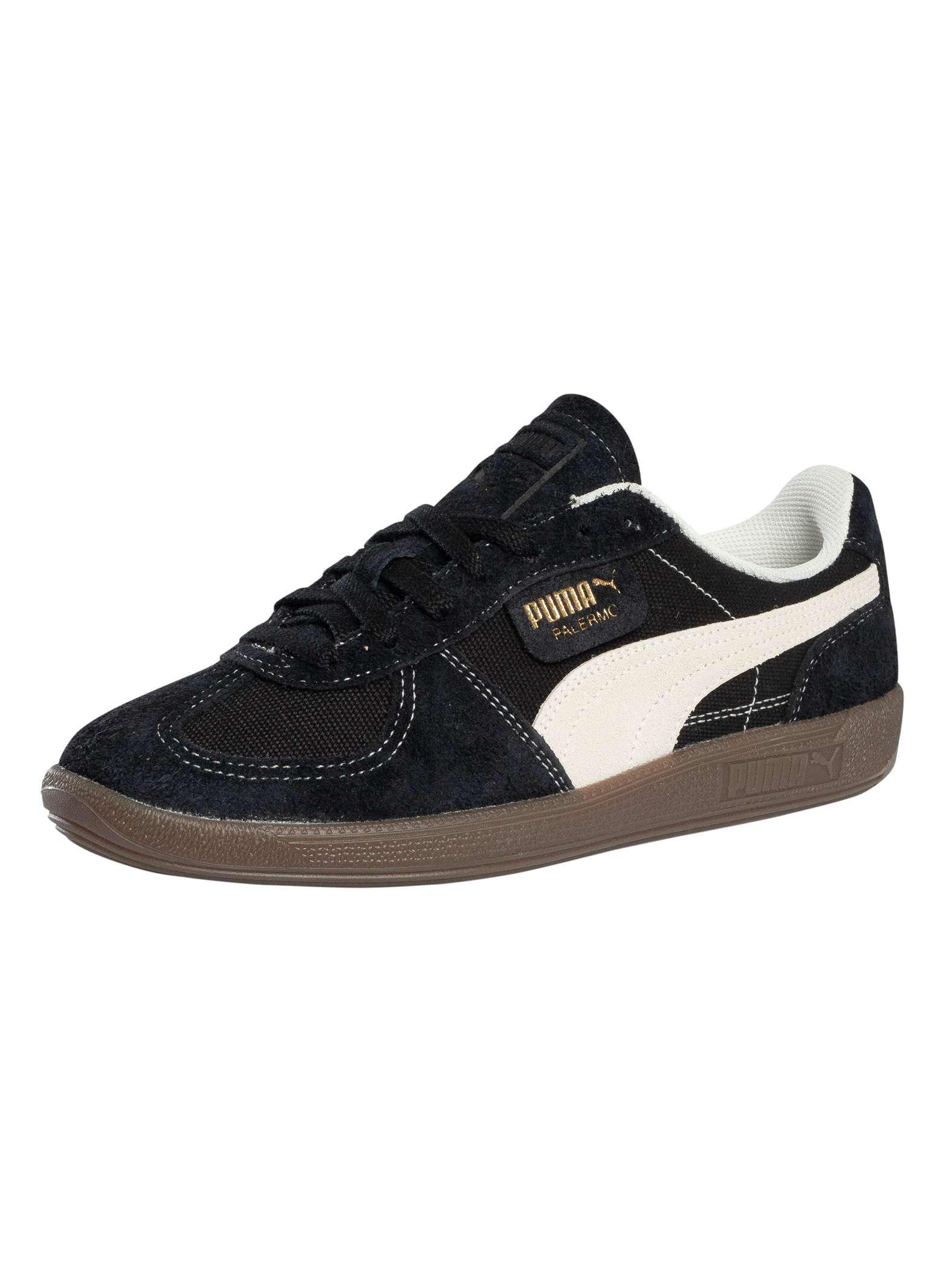 Puma Palermo Vintage-Sneaker, Schwarz
