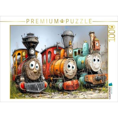 CALVENDO Puzzle Eine Eisenbahnfahrt gefällig? | 1000 Teile Lege-Größe 64x48cm Foto-Puzzle für glückliche Stunden, Sonstige von , Calvendo Puzzle