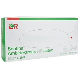 Sentina Ambidextrous Unters.hands.puderf 100 St