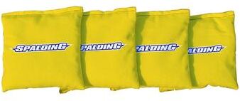 Skip's Garage Spalding University SU Golden Eagles Yellow Cornhole Bags