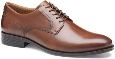 Johnston & Murphy Reeve Plain Toe - Mens 9 Brown Oxford Shoes Medium