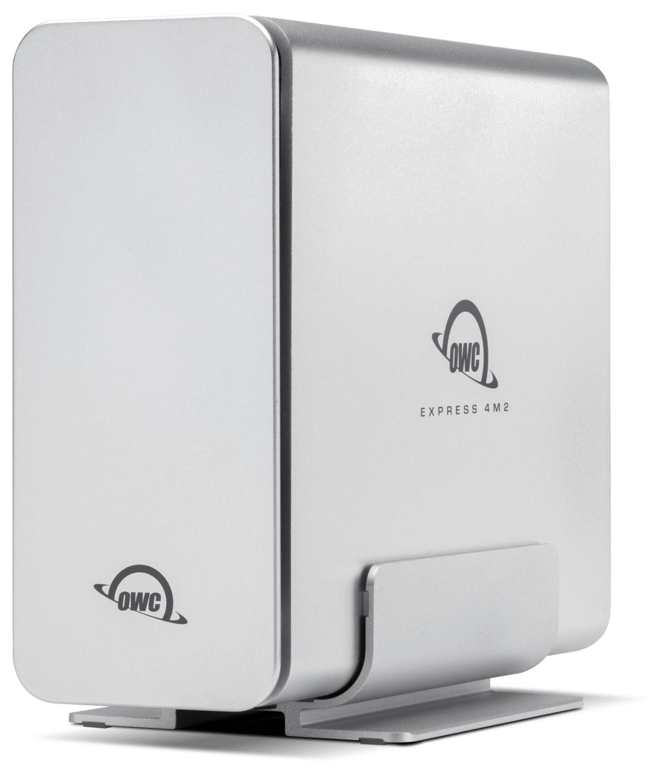 OWC Express 4M2 SSD-Gehäuse silber OWCUS4EXP4M2