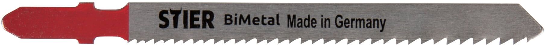 STIER Stichsägeblatt ST 75/1,2-2,5/1 Metall für dünne Bleche, Rohre, Profile 1,2mm - 2,5mm (902874)