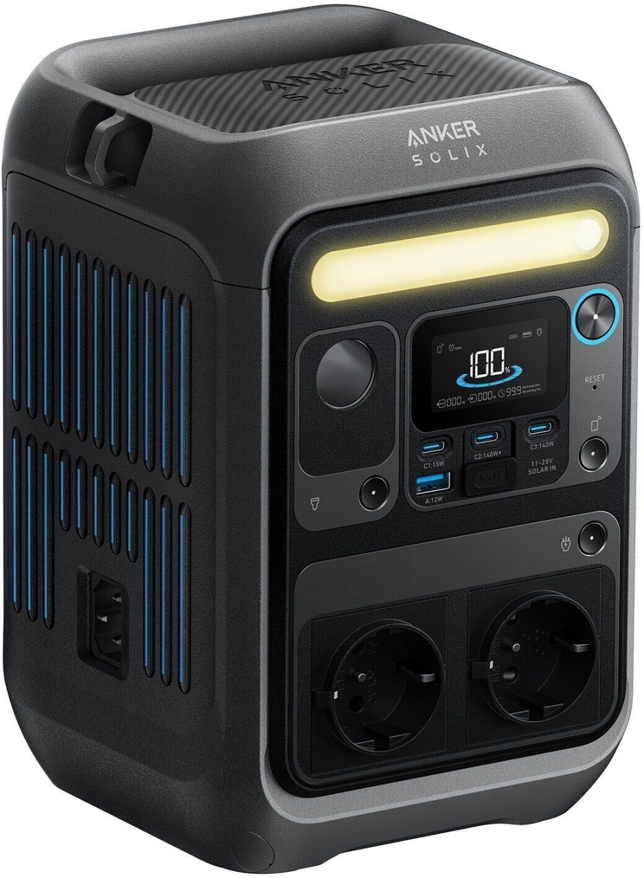 Anker SOLIX C300X Tragbare Powerstation 288Wh 600W