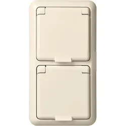 Elso UP-Steckdose 2-fach IP44 225414