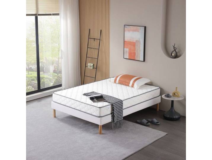 Matelas 90x200 x 18 cm - Très Ferme - Aertech+ 30 Kg-m3 HR Dernière Génération - Très Respirant
