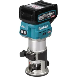 Makita Akku-Multifunktionsfräse 40V max. / 4,0 Ah, 2 Akkus + Ladegerät im MAKPAC RT001GM205