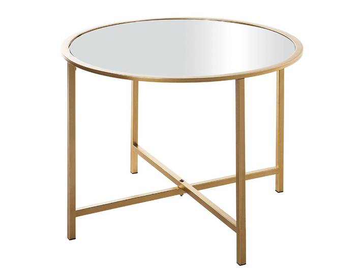 home24 Bijzettafel Lagos III Ø 60cm goud