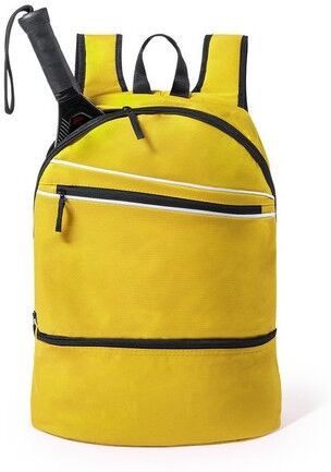 Sac à dos personnalisable Dorian polyester jaune
